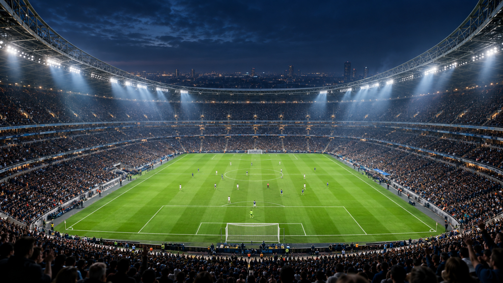 Large Venu Seated Stadium - child